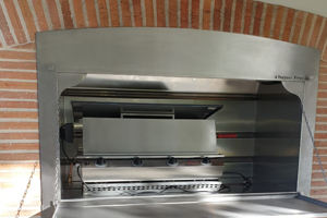 Custom Braai with 6Burner Chad-o-Chef BBQ