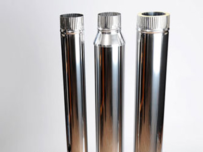 Stainless Steel Insulated Fluekits to fit most imported fireplaces