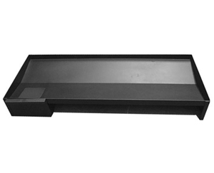 Mildsteel ashpan and -tray