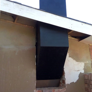 Bends for square, rectangular or hexagon Flues