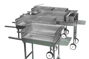 Stainless steel Portable Braais