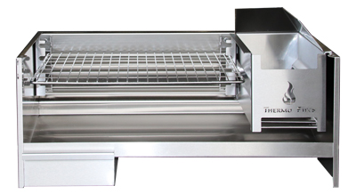 800mm Stainless steel Ashpanbraai