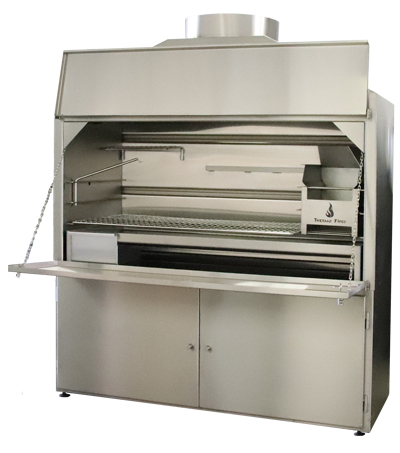 1500mm Freestanding Braai 304 s/s