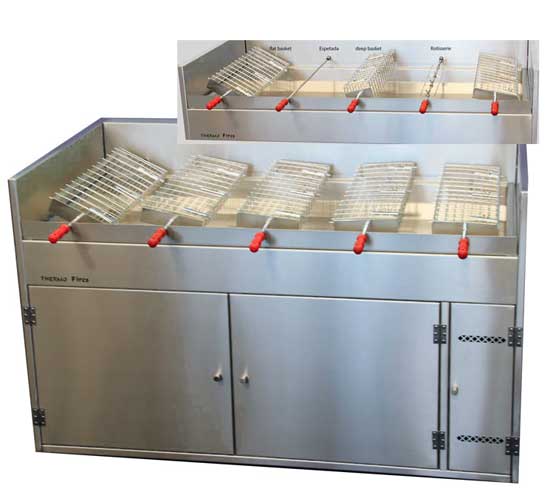 Custom Stainless Steel Portable Braai