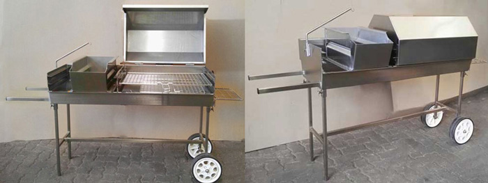 Custom Stainless Steel Portable Braai
