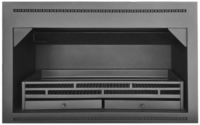 1200 mm Contemporary Built-in fireplace