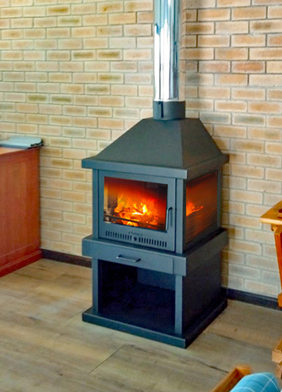 Blaze2 - 600 mm - 3-sided fireplace