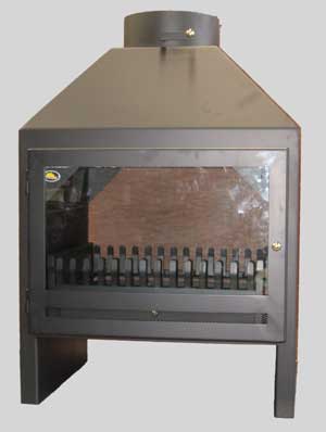 600 mm Double-sided Slimline with Glass Doors
