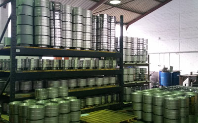 Cyclone cowls awaiting collection